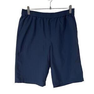 PAT Men's Pull On 11 Inch Shorts Mid Rise Blue Neutral Summer Comfort Casual